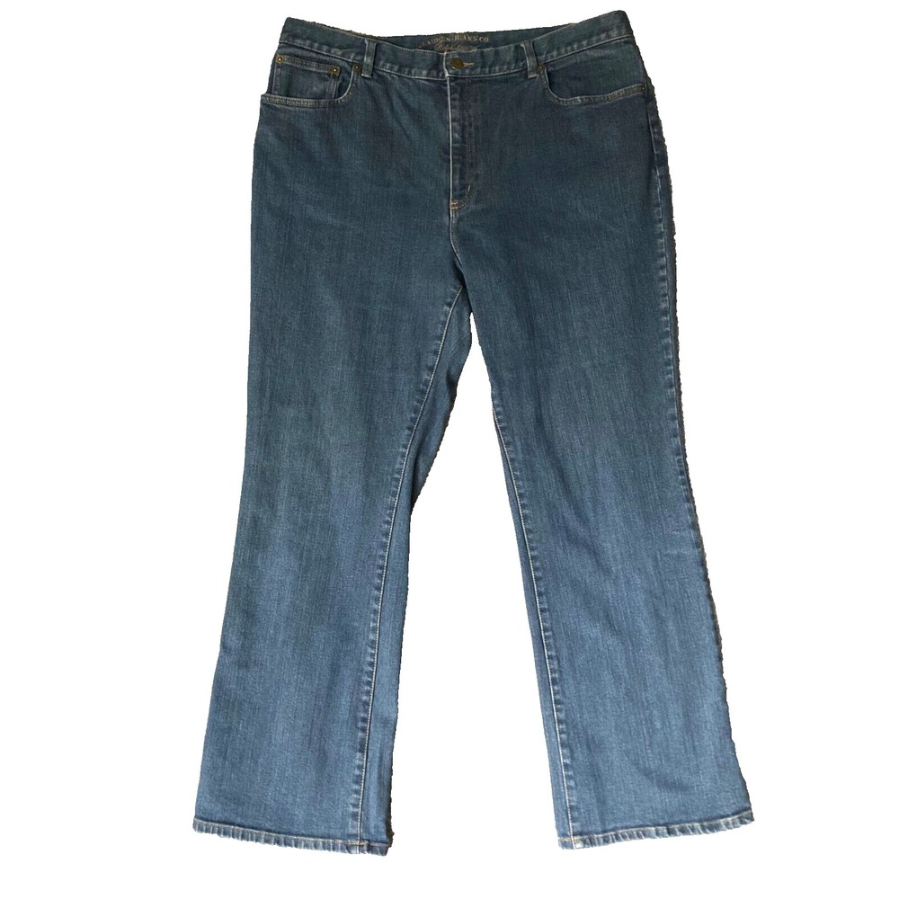Vintage Ralph Lauren Wide Leg Denim Pants Jeans‎ Womens 15 38 38x30 RARE